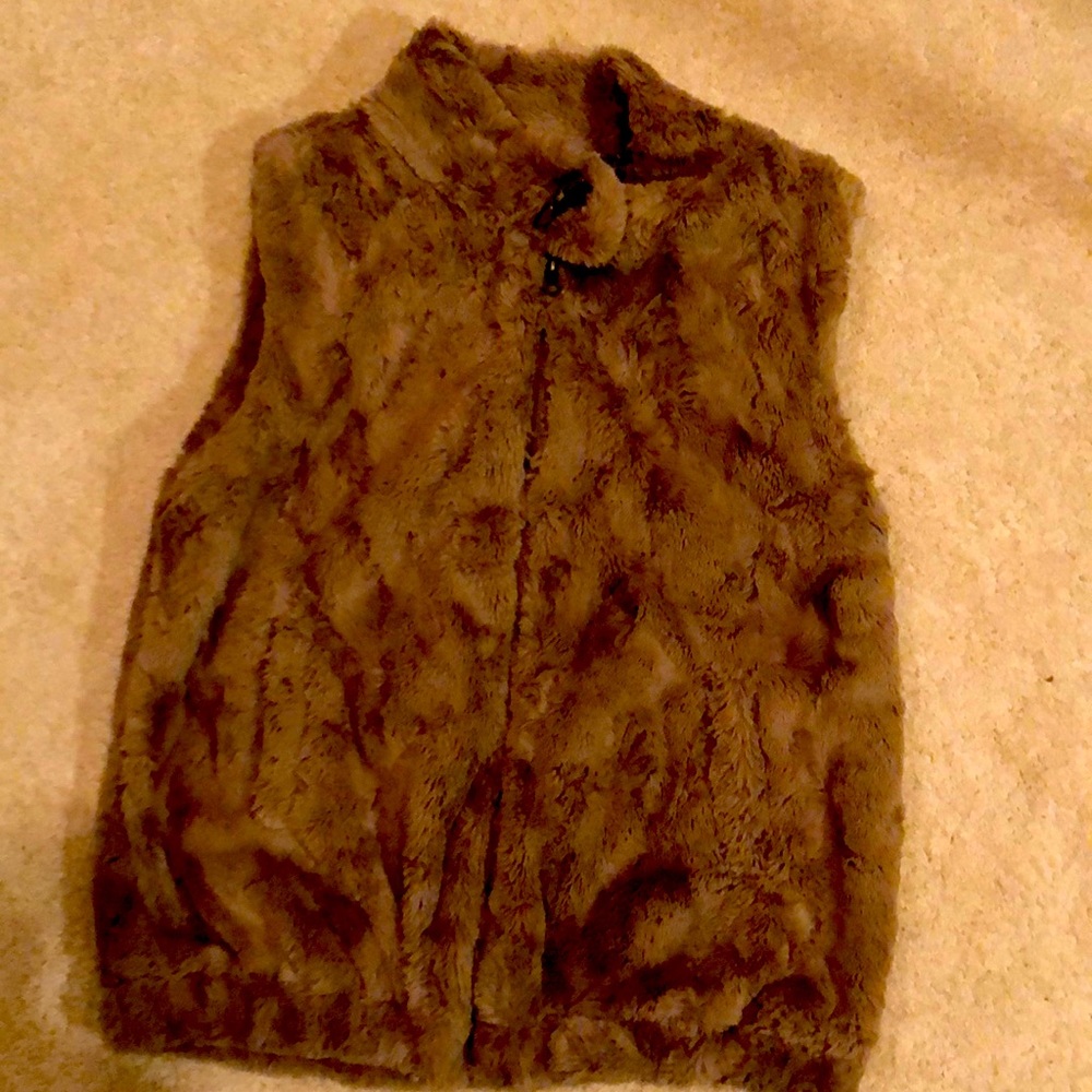 Anthropologie Sanctuary Faux Fur Vest